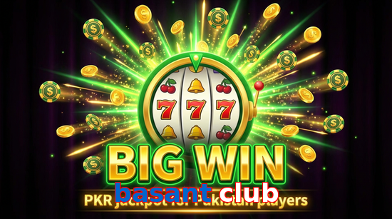 Big win animation on Basant Club slot game