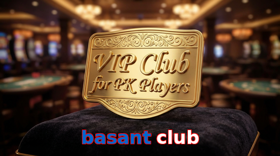 Main screen of Basant Club vip page for PK players